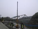 亀の瀬橋撤去工事
